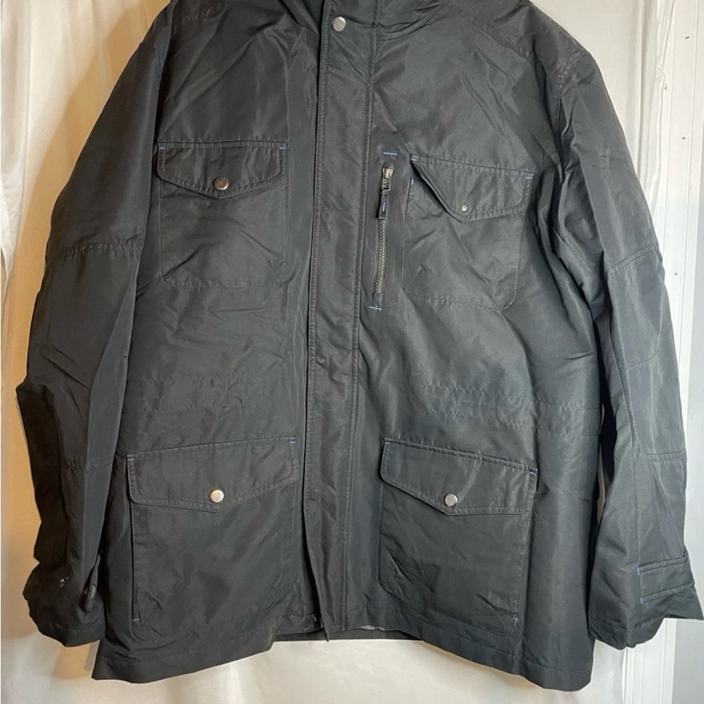 LONDON FOG Functional Outdoor Gear Winter Coat Jacket 2-in-1 Mens Sz 2XL Pockets